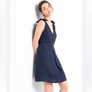 🥳FINAL SALE👍💙NWT‼️GAP Navy Midi Dress